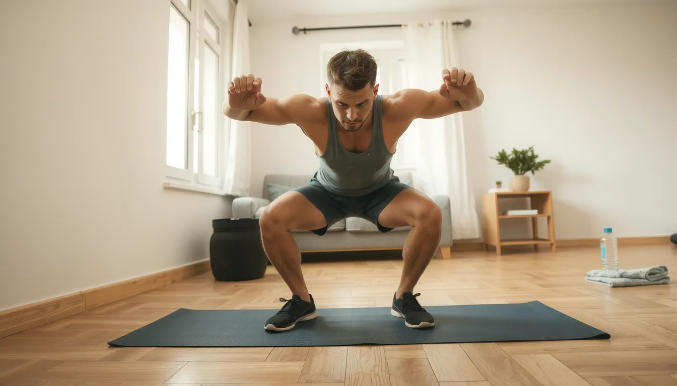 exercice quadriceps sans materiel