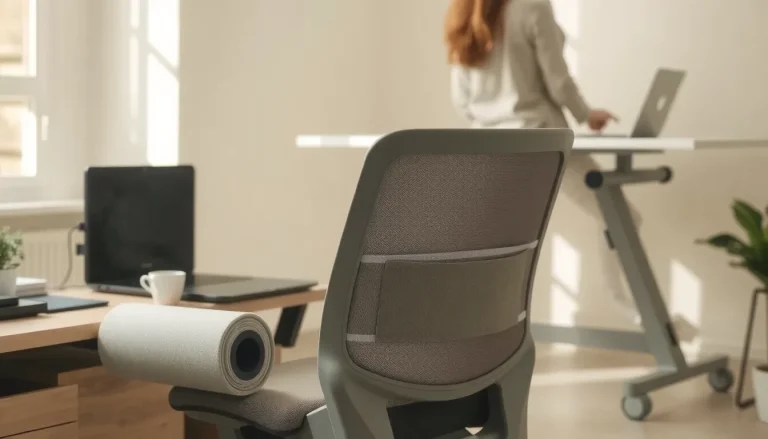 Hernie discale et travail assis : la méthode complète pour soulager son dos au bureau